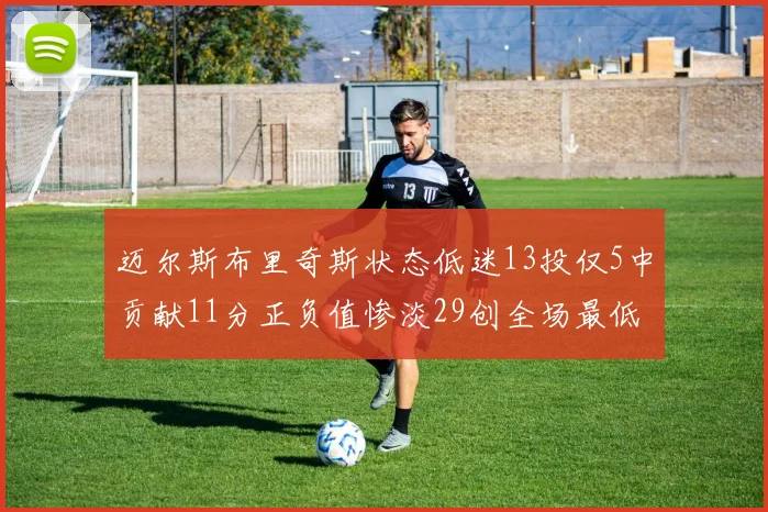 迈尔斯布里奇斯状态低迷13投仅5中贡献11分正负值惨淡29创全场最低纪录